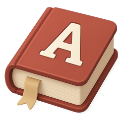 3D illustration of a book
